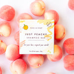 Just Peachy Solid Shampoo Bar For All Hair Types - Soul and SoapSolid Shampoo