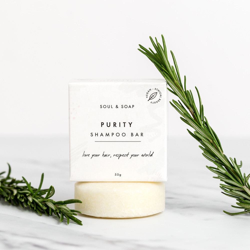 Purity Solid Shampoo Bar For Sensitive Scalps - Vegan