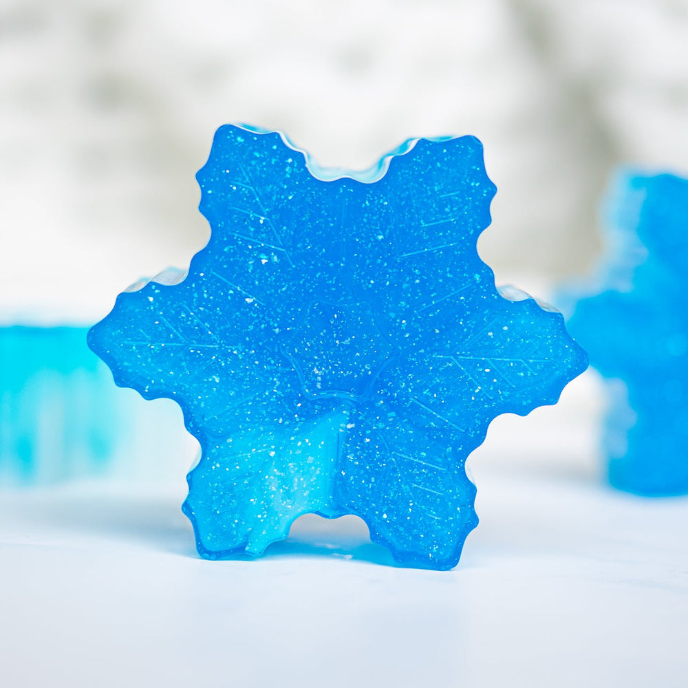 Snowflake Soap - Soul and SoapHandmade Soap