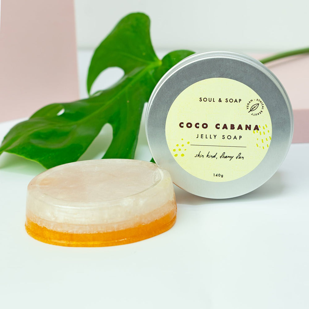 Coco Cabana Jelly Soap - Soul and SoapHandmade Soap