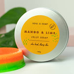 Mango and Lime Jelly Soap - Soul and SoapHandmade Soap