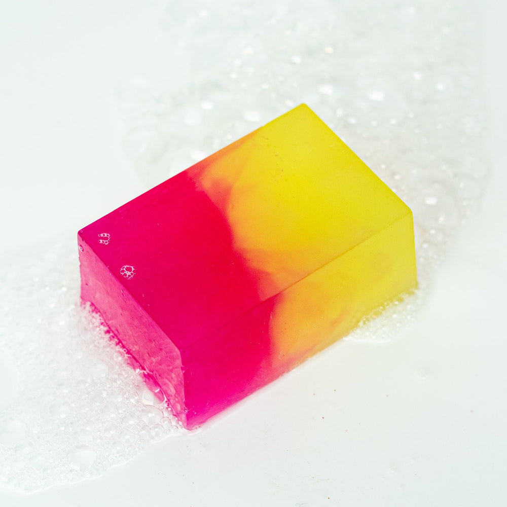 Rhubarb and Rose Soap