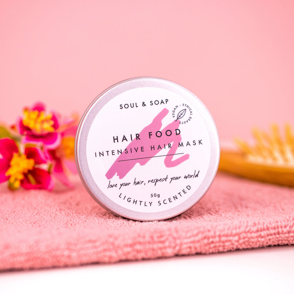 Hair Food Mask - Soul and SoapSolid Shampoo