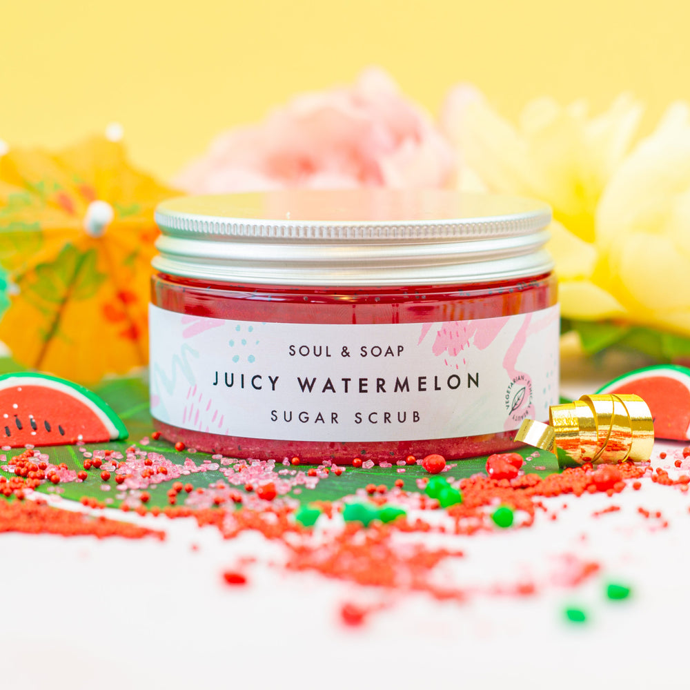 Juicy Watermelon Body Scrub - Soul and SoapBody Scrub