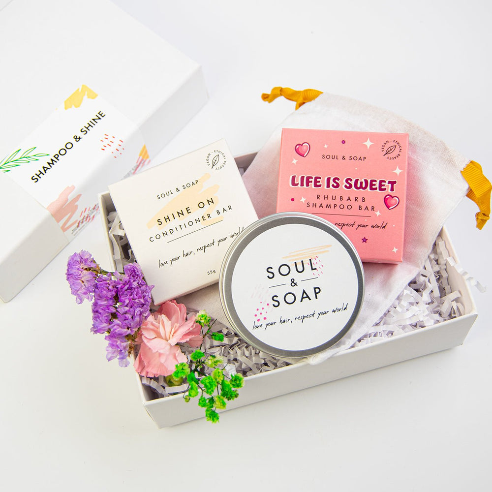 Shampoo & Conditioner Bar Gift Set (Choose Shampoo Bar) - Soul and SoapBath & Body Gift Sets