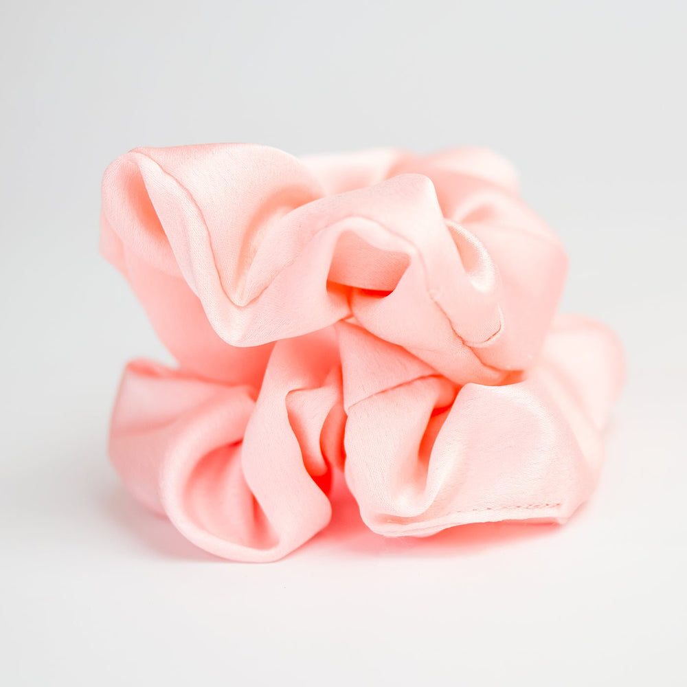 Small Pink Hair Scrunchies - x2 - Soul and SoapAccessories